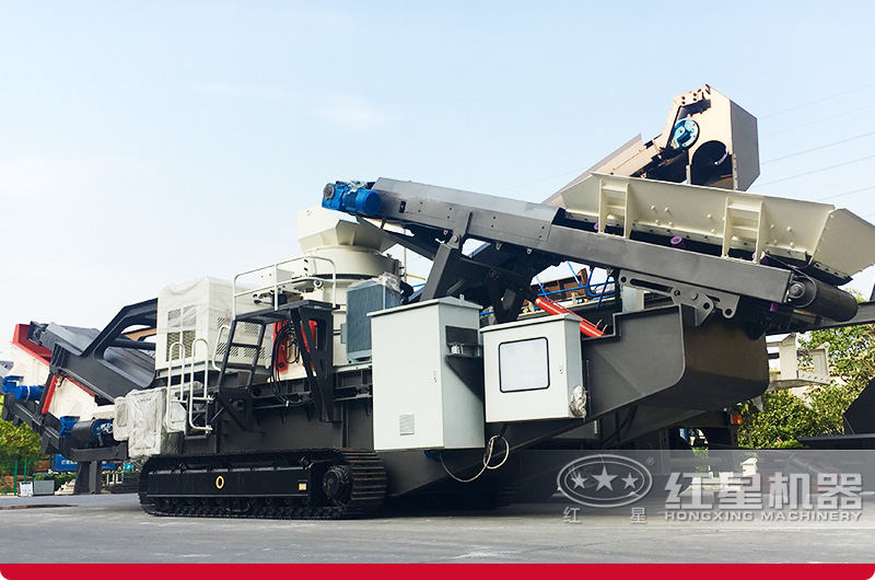 履帶式建筑垃圾破碎機:配圓錐破+振動篩,建筑垃圾中細碎 履帶式建筑垃圾破碎機:配圓錐破+振動篩,建筑垃圾中細碎