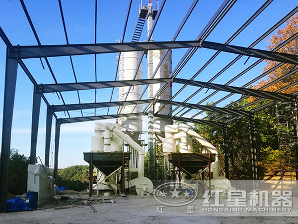 雷蒙機工作現(xiàn)場 雷蒙機工作現(xiàn)場