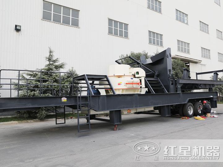 移動式制砂破碎機多機組合,油電兩用更智能 移動式制砂破碎機多機組合,油電兩用更智能