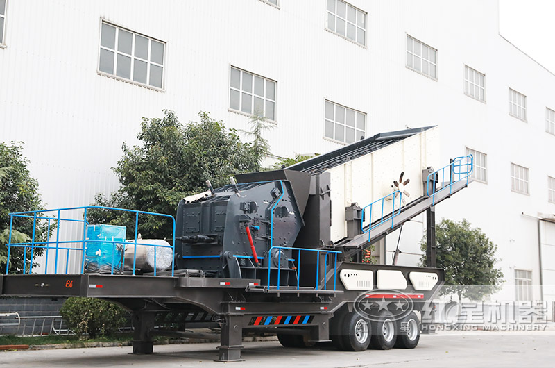 輪胎移動反擊破,石頭二段中細(xì)碎加工