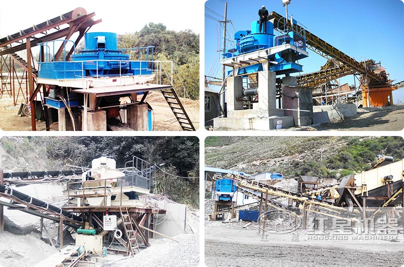 不同砂石破碎生產線,價格根據配置而定