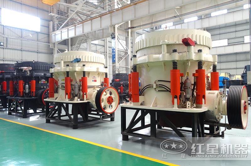 圖2:圓錐破碎機 圖2:圓錐破碎機