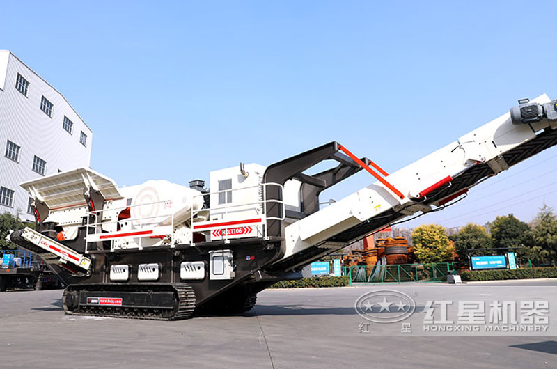 履帶式車載鄂破機(jī)，時產(chǎn)50噸現(xiàn)貨