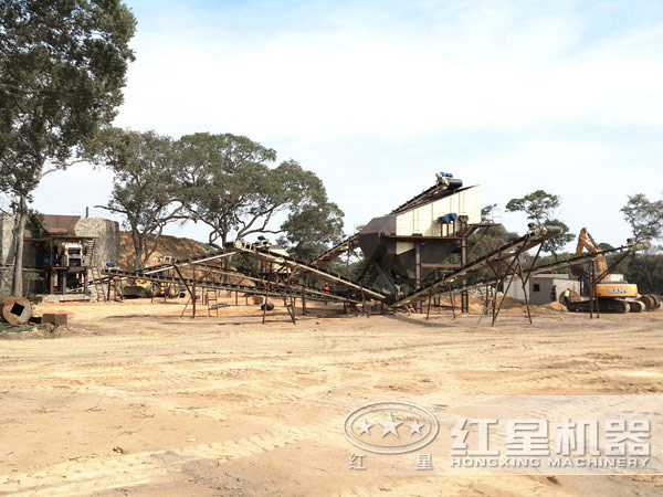 石頭破碎生產(chǎn)線 石頭破碎生產(chǎn)線