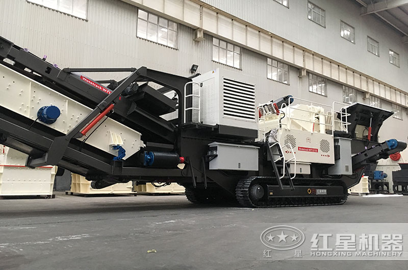 履帶式制砂機一體式配置反擊破 履帶式制砂機一體式配置反擊破