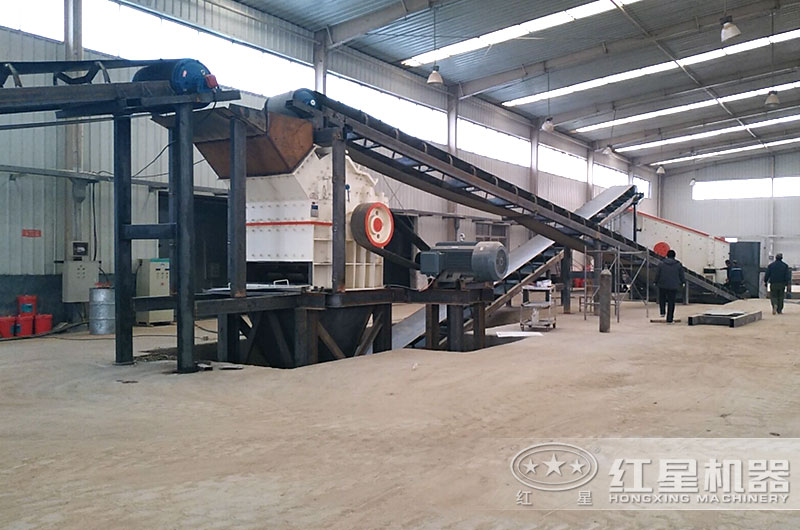 時產30噸制沙生產線 時產30噸制沙生產線