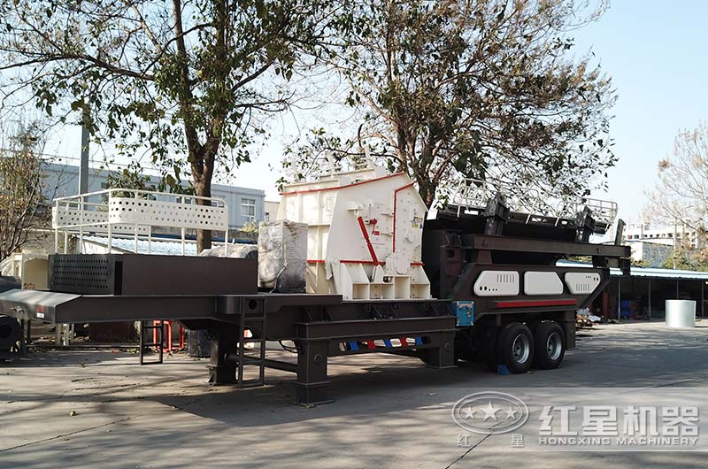 輪胎移動反擊式破碎機(jī) 輪胎移動反擊式破碎機(jī)