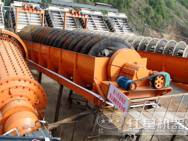 螺旋分級機工作現場圖片 螺旋分級機工作現場圖片