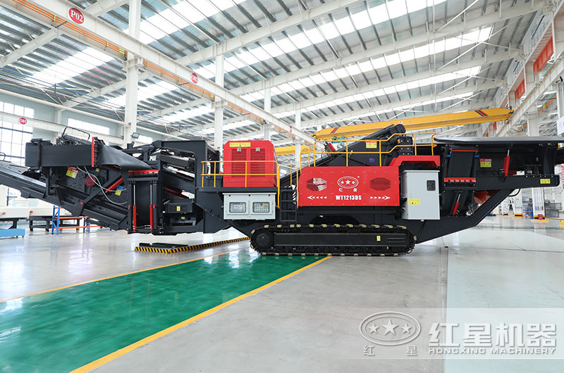 移動一體化石頭破碎機 移動一體化石頭破碎機