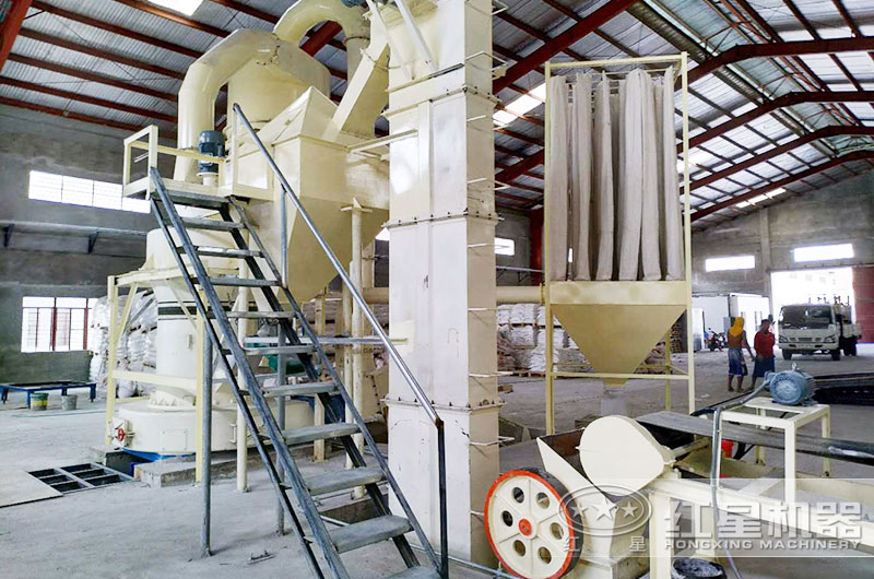 在建凹凸棒土磨粉生產線客戶現場 在建凹凸棒土磨粉生產線客戶現場