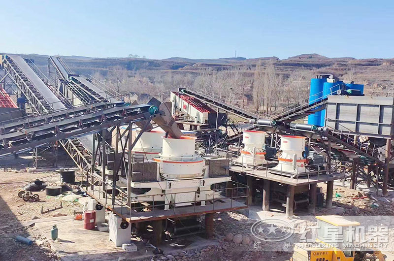 立軸沖擊式破碎制砂機(jī)作業(yè)現(xiàn)場實拍 立軸沖擊式破碎制砂機(jī)作業(yè)現(xiàn)場實拍